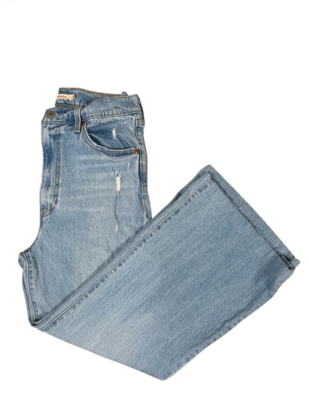 Levi’s Ribcage Bell High Rise Wide Leg Flare Jeans Women’s Size 29 Medium Wash